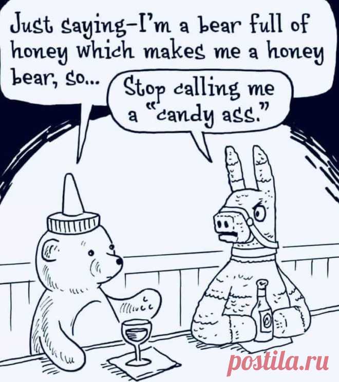 Stop calling me candy ass - Gag Bee

#funny #memes #comics #humor #gagbee