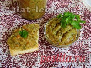 Икра из кабачков с майонезом на зиму