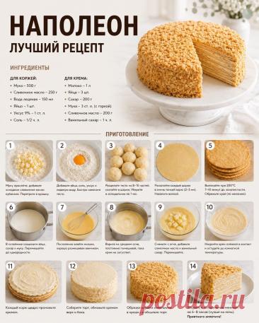 Наполеон лучший рецепт