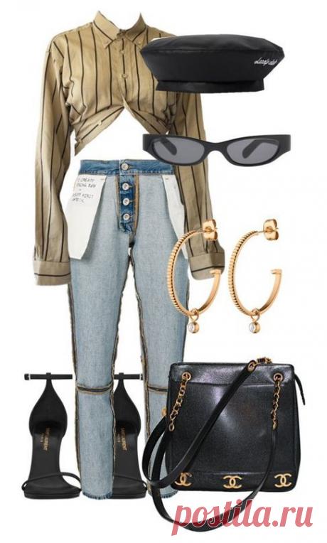 Трендовые сеты с джинсами. — Модно / Nemodno