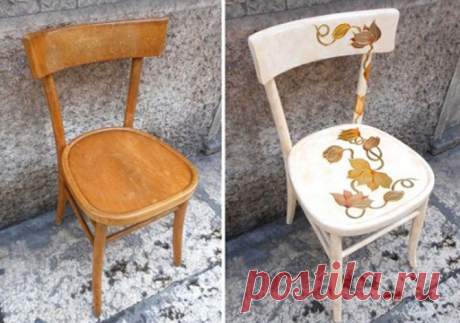 Как обновить старый стул — DIYIdeas