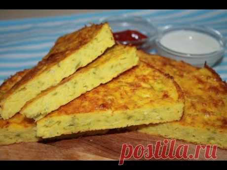 Заливной Пирог с Кабачками. Что Приготовить из Кабачков?
