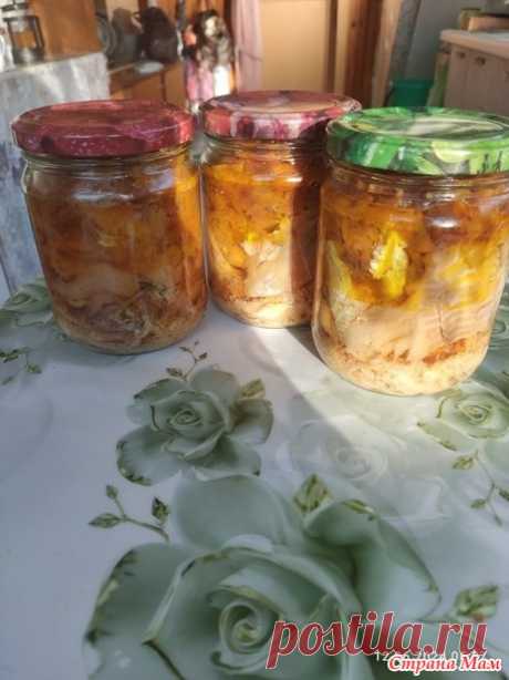 Окунь консервированный - Страна Мам