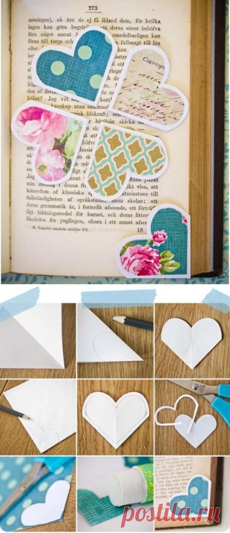 Закладки для книг своими руками - закладки из бумаги, фетра, пуговиц и ленточек