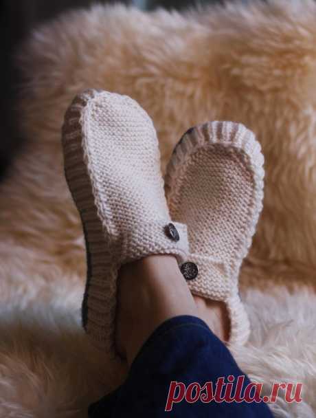All Seasons Slippers Knitting Pattern. от byEline на Etsy