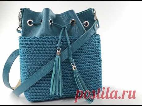 TUTORIAL BAG - Borse uncinetto - SOUL BAG - Punto basso in costa