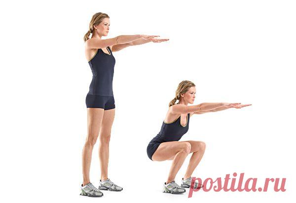 Лучшие упражнения для подтягивания Ваших ягодиц!