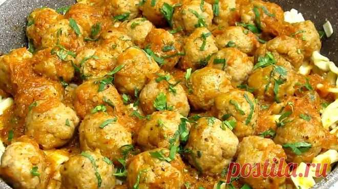 Это блюдо побило все рекорды на моей кухне!Нет слов,как ВКУСНО! Шведские ФРИКАДЕЛЬКИ. Домашняя ЛАПША