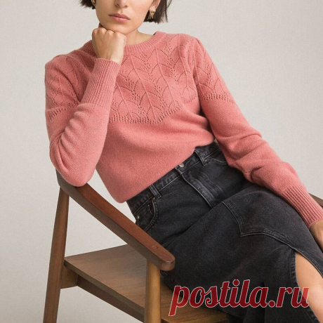 Осенняя коллекция вязаных вещей от La Redoute. Разбираю модели и даю схемы | Вяжем вместе! | Дзен