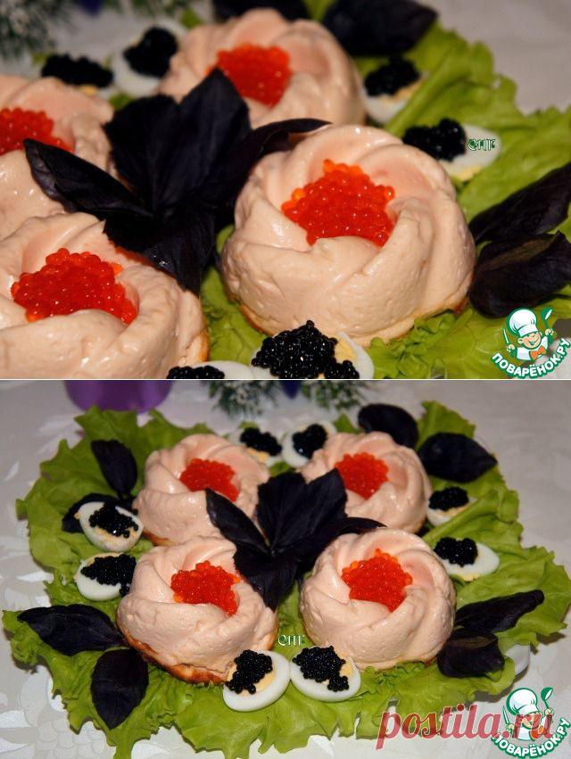 Суфле из семги.