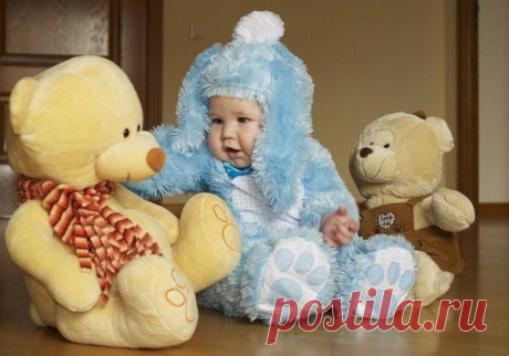 Плюшевые мишки.