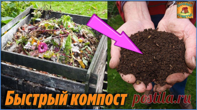 Многие и не догадываются как быстро приготовить качественный Компост по всем правилам на дачном участке Дачные Хитрости