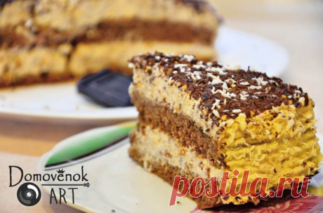 Необычный, но вкусный торт сметанник. Рецепт