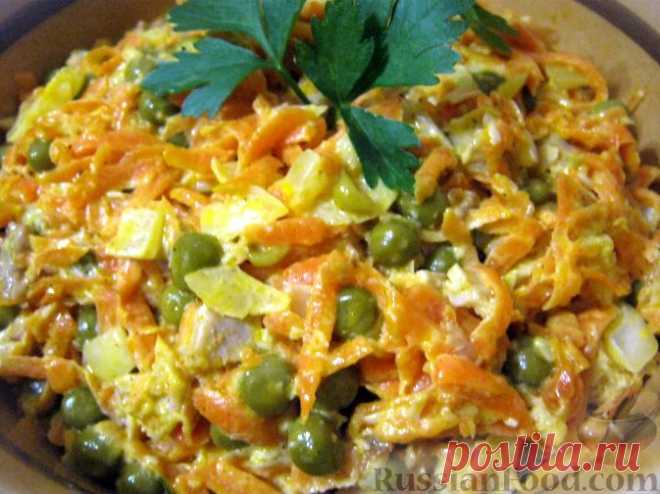 Мясной салат "Купеческий" | Четыре вкуса