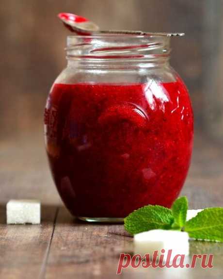 Кизил перетертый с сахаром на зиму