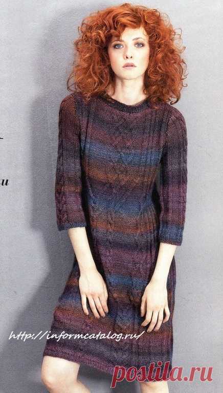 Платье с Ирландским Узором | Ниточка