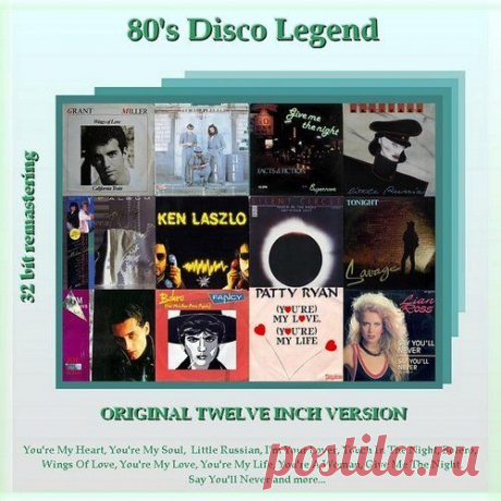 80s Disco Legend Vol. 1 - 11 (Remastering, Extended Version) Mp3 Исполнитель: Various ArtistНазвание: 80s Disco Legend Vol. 1 - 11 (Remastering, Extended Version)Дата релиза: 2008-2009Страна: EUЖанр: Disco, Europop, Italo Disco, Synthpop, PopКоличество композиций: 145Формат | Качество: MP3 | 320 kbps Продолжительность: 13:55:08Размер: 1.95 Gb (+3%)TrackList:80s