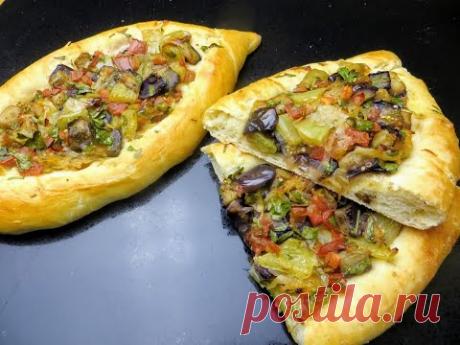 Рецепт хачапури с овощной начинкой (мой вариант аджапсандали) / Любимые рецепты домашней выпечки