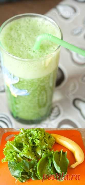 Зеленые смузи (Green Smoothies) | Диетические низкокалорийные рецепты -  правильного питания на Dietplan.ru