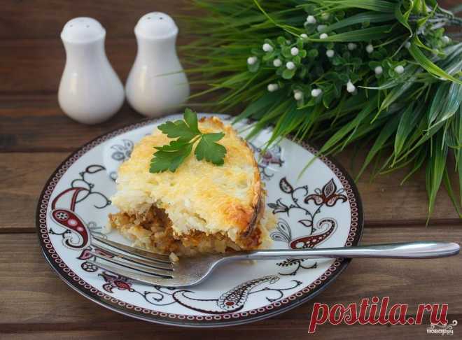 Запеканка мясная с рисом - пошаговый рецепт с фото на Повар.ру