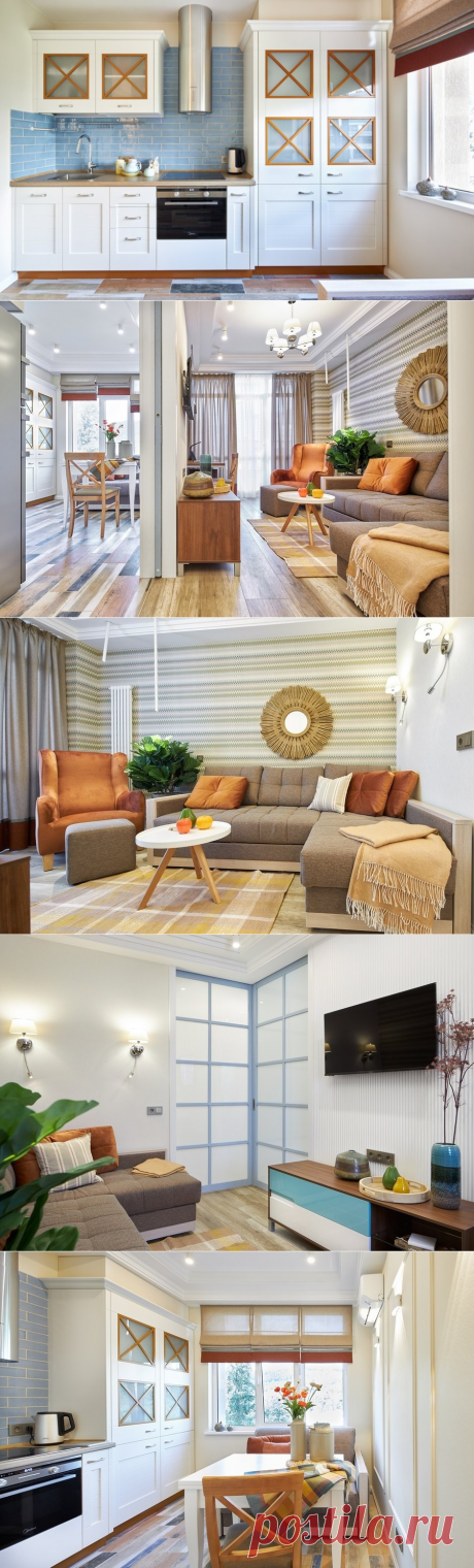 35 квадратов для отпуска: как оформили однушку в Сочи — INMYROOM