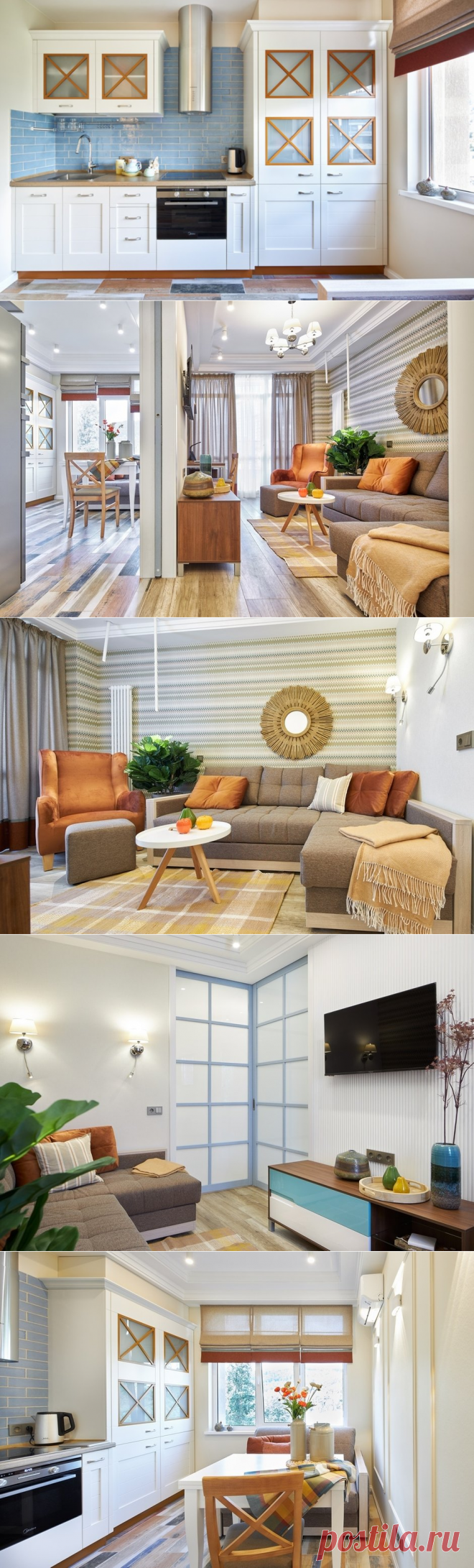 35 квадратов для отпуска: как оформили однушку в Сочи — INMYROOM