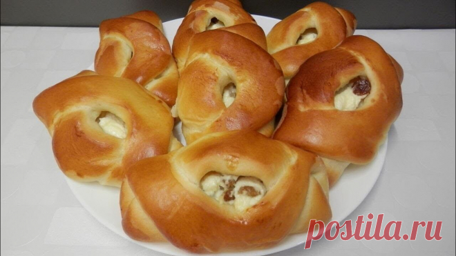 Булочки с творогом. 4 вкусных рецепта булочек в духовке