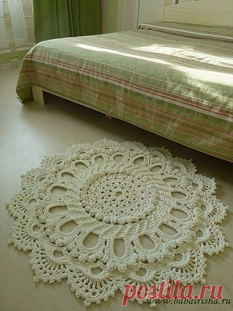 КОВРИКИ КРЮЧКОМ: ИДЕИ, МАСТЕР-КЛАССЫ