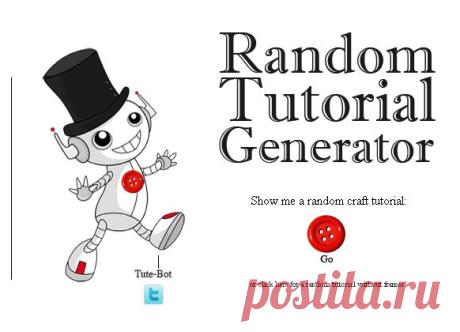 Buscador de Tutoriales de Manualidades al Azar. Pincha el Botón Rojo - enrHedando