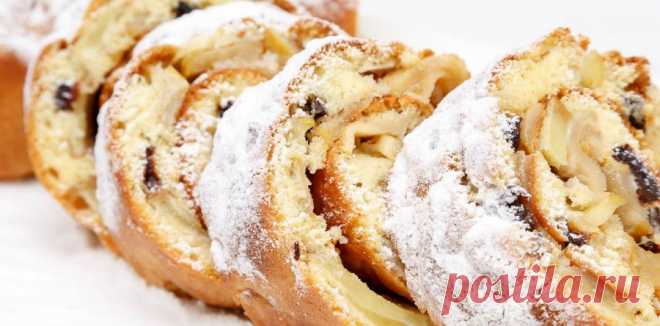 Шарлотка в рулете. | Вкусно и красиво с Натальей Балдук.