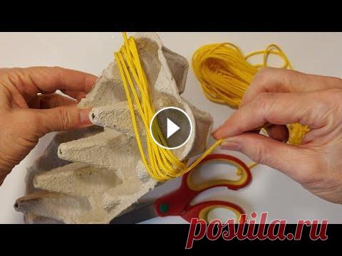 Если нахожу ЛОТОК ЯИЦ и ПРЯЖУ (нитки),СРАЗУ ДЕЛАЮ эту ПРЕЛЕСТЬ!Ты будешь в ШОКЕ! DIY идеи.декор дома Сегодня посмотрите полезные для дома поделки и подарки, рукоделие своими руками декор дома, украшения стола diy очень Оригинальные сувениры, сюрпризы,...