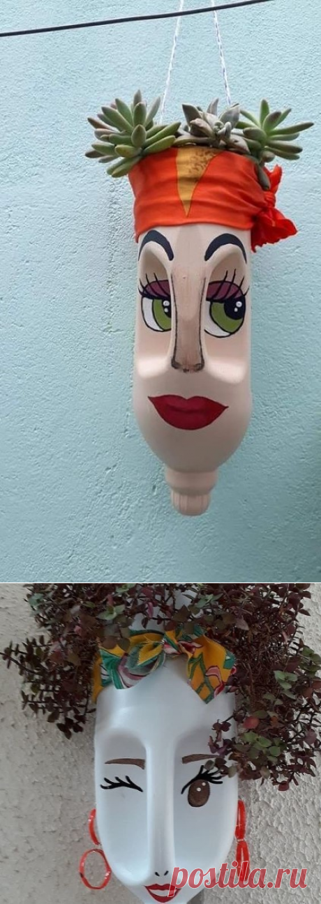 Кашпо из старой канистры — DIYIdeas