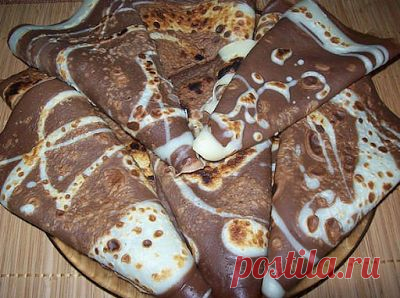 Шоколадные блинчики на молоке: новая вариация знакомого блюда.