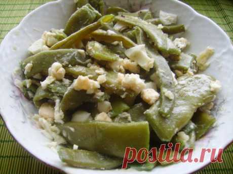 Теплый салат из стручковой фасоли | Блог Лены Радовой