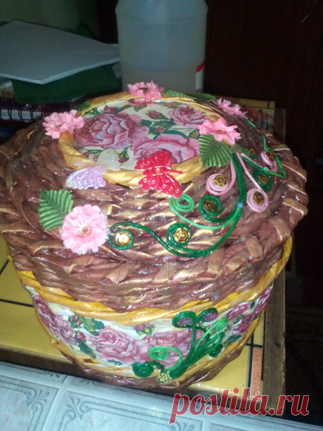 Шкатулка для заготовок для украшений моих работ.