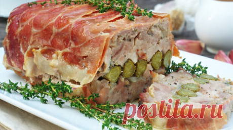 Террин со свининой и курицей - ochenvkusno.com