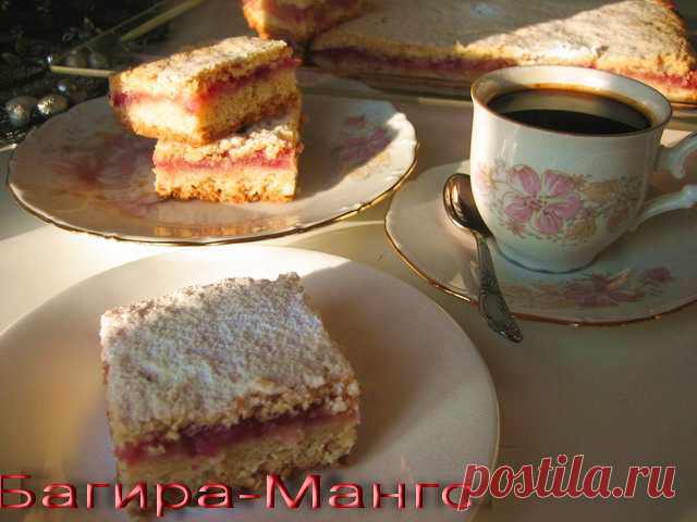 Яблочно-лимонный пирог