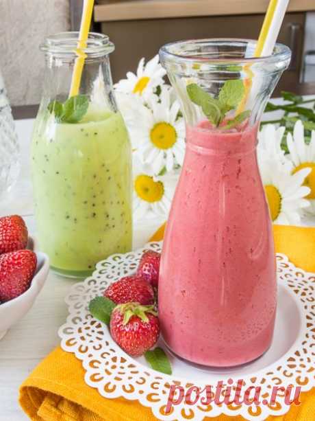 Рецепт фруктово-ягодного ласси на Вкусном Блоге