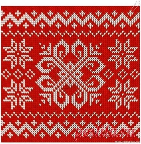 ​Варианты зимних жаккардов