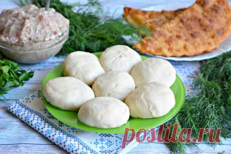 Тесто для чебуреков как в чебуречных рецепт с фото - 1000.menu
