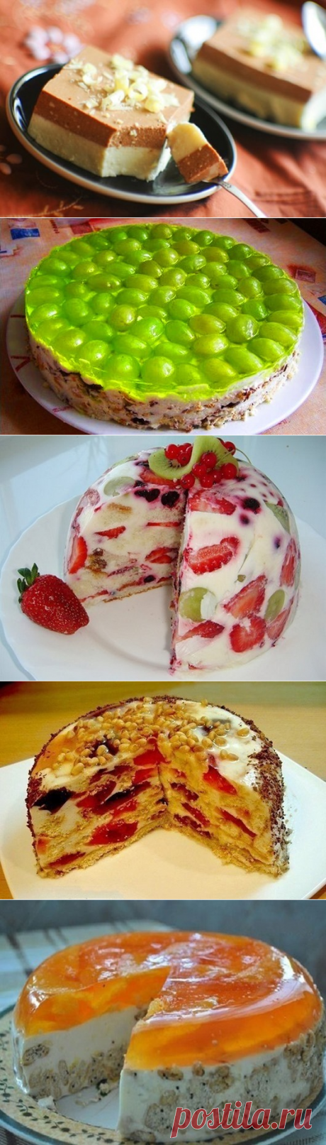 Вкуснейшие торты без выпечки, которые радуют не только глаз, но и желудок