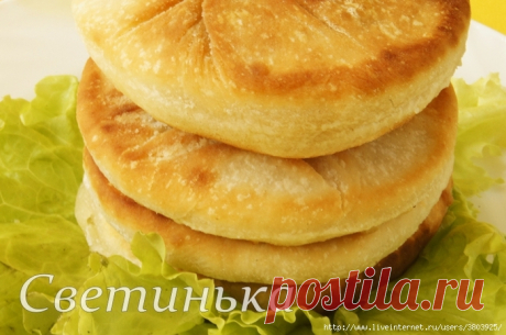 Вкуснющие cырные лепешки на минералке «Пышки – малышки».без яиц и соды