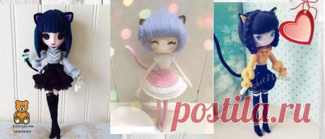 Леди кошка крючком: природная грация | Амигуруми крючком - Блог