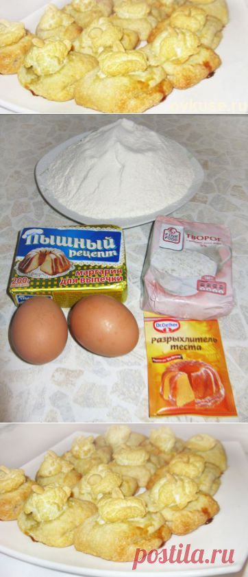 Творожное печенье «Ракушка» - Простые рецепты Овкусе.ру