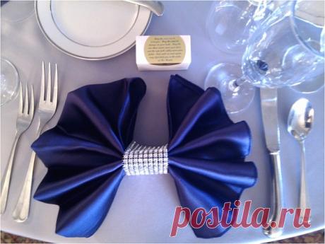 Как сложить оригинально тканевую салфетку - лайфхаки красивых схем с фото | maritera.ru