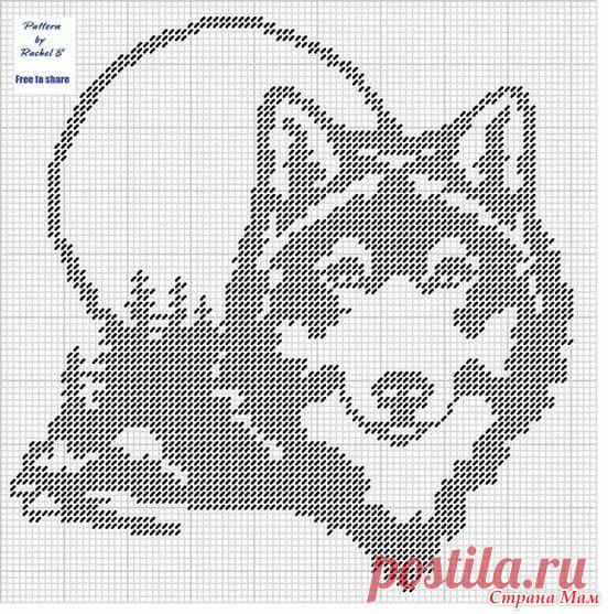 . Вопрос по вывязыванию картин на пуловере - Страна Мам
