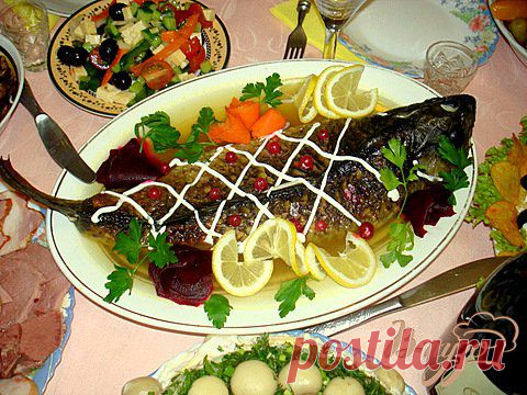 Фаршированная рыба
