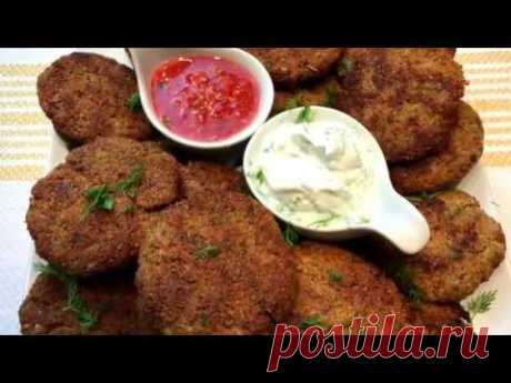 Изумительно Вкусные Котлеты из Чечевицы с булгуром и овощами.