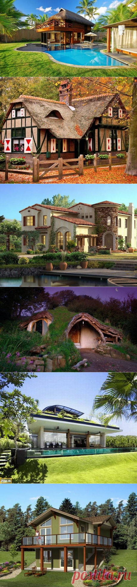 150  фото необычных домов
