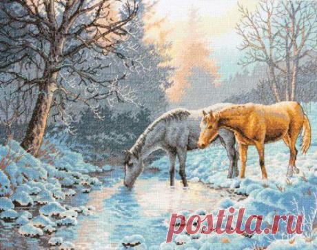 Frosty Morning | StitchArt.net - Искусство вышивания крестиком